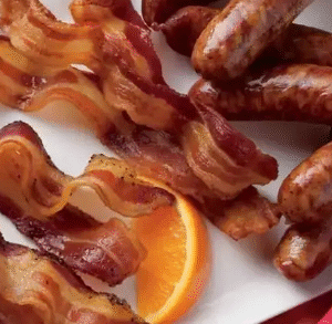 BACON, HAM OR SAUSAGE